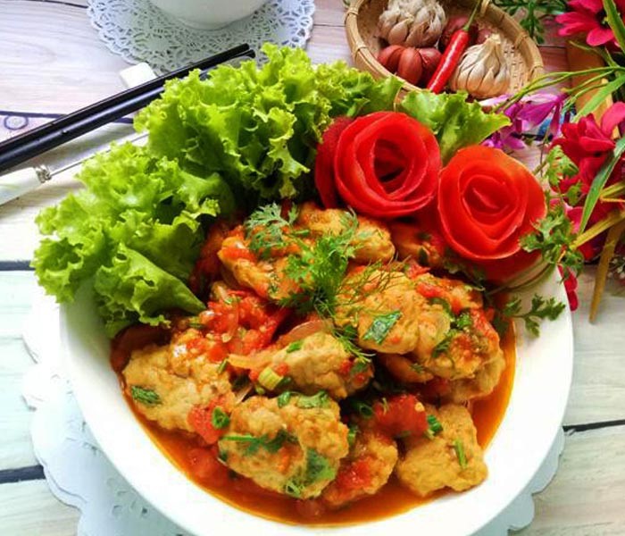 Bà bầu có ăn được chả mực không?