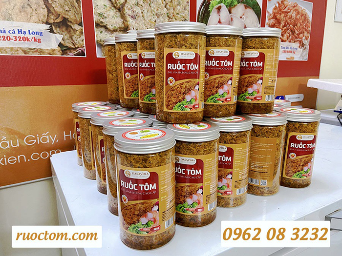 Thương hiệu DASAVINA luôn tự hào cung cấp những đặc sản hàng Việt Nam chất lượng cao trong đó có ruốc tôm đạt quy chuẩn vệ sinh an toàn thực phẩm.